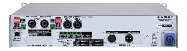 NXP3.02 NETWORK POWER AMPLIFIER 2 X 3000W @ 2 OHMS WITH PROTEA DIGITAL SIGNAL PROCESSING